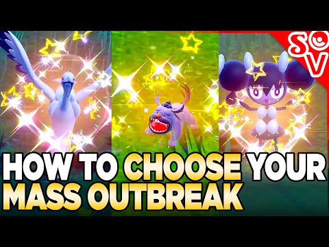 How to Choose Your Mass Outbreak in Pokemon Scarlet and Violet