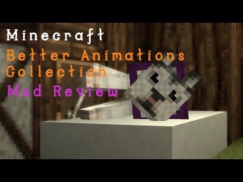 Minecraft Better Animations Collection Mod Review!