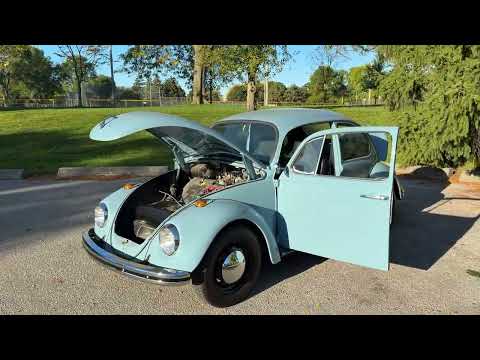 **SOLD on the CCC Buy-It-Now Lot** 1969 Volkswagen Beetle 4-speed Manual, Restored