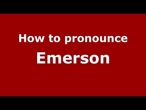 How to pronounce Emerson (Brazilian Portuguese/Brazil) - PronounceNames.com