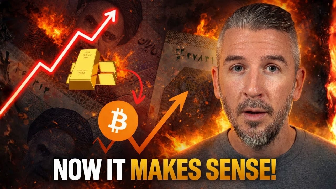Bitcoin’s Next Move Is Hidden In Gold’s Rally and Iran’s Collapse!