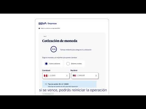 Cambia soles y dólares de forma ágil y segura