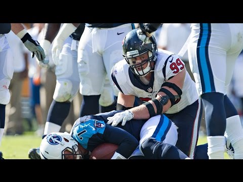 JJ Watt Takes Selfie After Sacking Zach Mettenberger