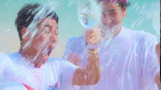 麦飯石の水　「シーサーバー出現」男性二人組6秒