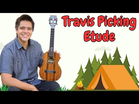 Learn a Beginner-Friendly Travis Picking Etude on Ukulele!