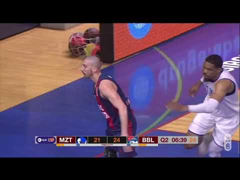 NLB ABA League 2 2021/22 highlights, Round 12: MZT Skopje Aerodrom – Borac Banja Luka (25.3.2022)
