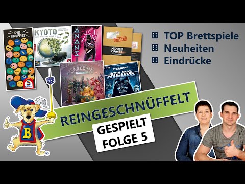 Reingeschnüffelt [Gespielt im Juli 2021 & Top 3 Brettspiele] - Brettspielgarde