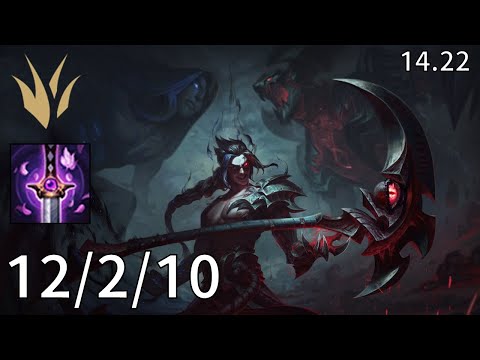 Kayn Jungle vs Gragas - EUW Master | Patch 14.22