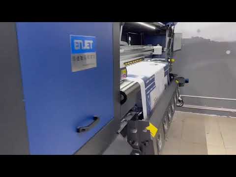 E78-190 with English polyester Fabric sublimation printing machine sublimation printer