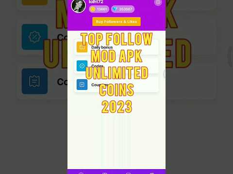 Top Follow Mod Apk Unlimited Coins 2023 || TopFollow Mod apk