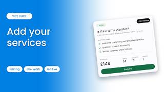 How to Add Services With Prices to Your Page