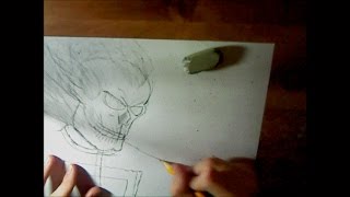 Marvel's Agents of S.H.I.E.L.D. - Ghost Rider speed up Drawing