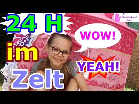 24 STUNDEN IM ZELT | CHALLENGE