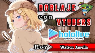 Amelia Watson tiene su COLABORACION con una TIBURÓN / Fandub Hololive Español