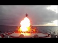 Russian warship launched test launch of P-700 Granite missile