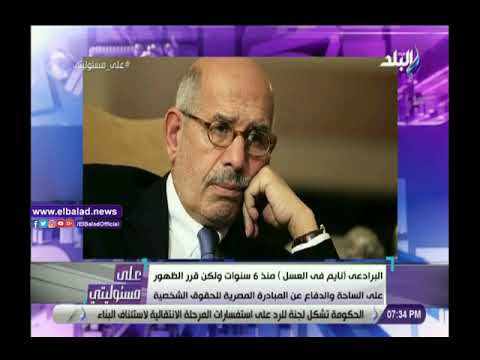 الأحذية اللي انضربت بيها موجودة.. أحمد موسى البرادعي كاذب.. ومصر لا تتلقى تعليمات من الخارج