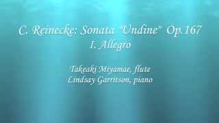 preview picture of video 'C. Reinecke: Sonata Undine Op.167  Takeaki Miyamae, flute'