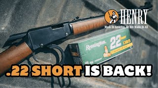 .22 Short is Back! - Henry Lever Actions & Remington Ammo
