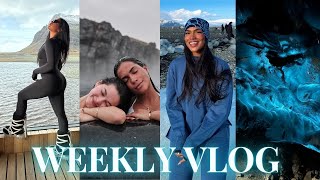 WEEKLY VLOG ♡ (be my plus one and lets travel to ICELAND! the most BEAUTIFUL surreal trip ever wow)