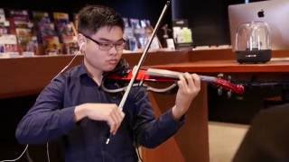 Video thumbnail for SSC Plays Adele for Violin on the Yamaha SV-130 Silent Electric Violin by The Sydney String Centre