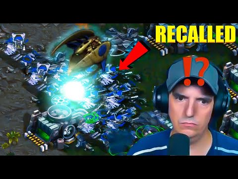 He RECALLED Siege Tanks In My MAIN?!