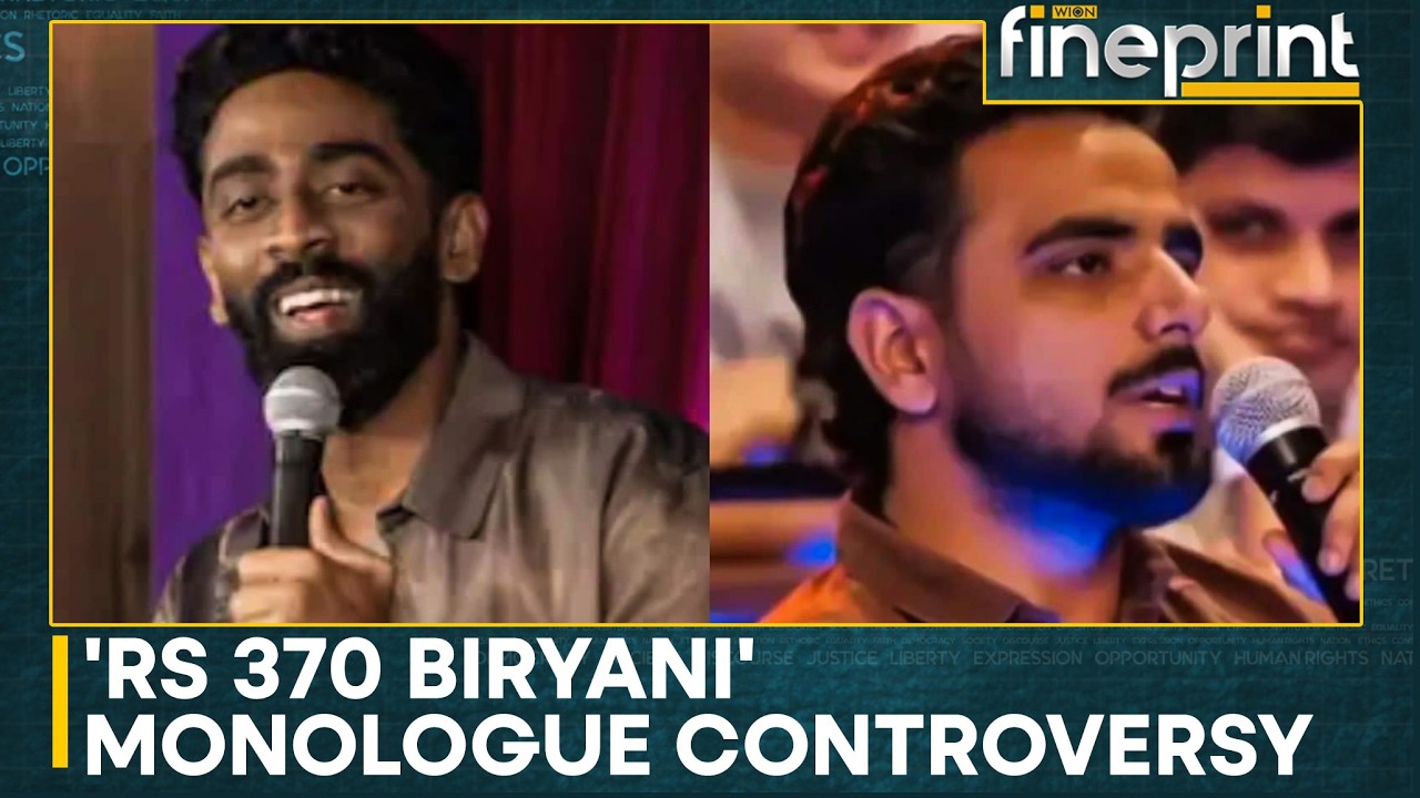 'Rs 370 Biryani' Monologue Sparks Political Storm | WION Fineprint