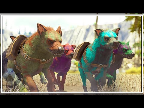 WE TAMED A PACK OF MAX LEVEL HYAENODONS !! | ARK Caballus [Episode 27]
