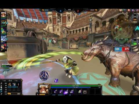 Smite Arena HD Gameplay with Panda Odin