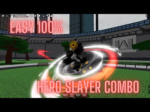 EASY 100% Hero Slayer Combo | Heroes Battlegrounds