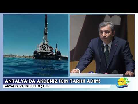 Antalya'da Akdeniz için tarihi adım! 3D yapay resifler denizde
