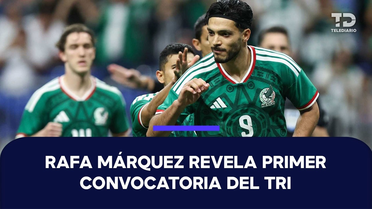 Rafael Márquez anuncia su primera convocatoria al frente de la Selección Mexicana