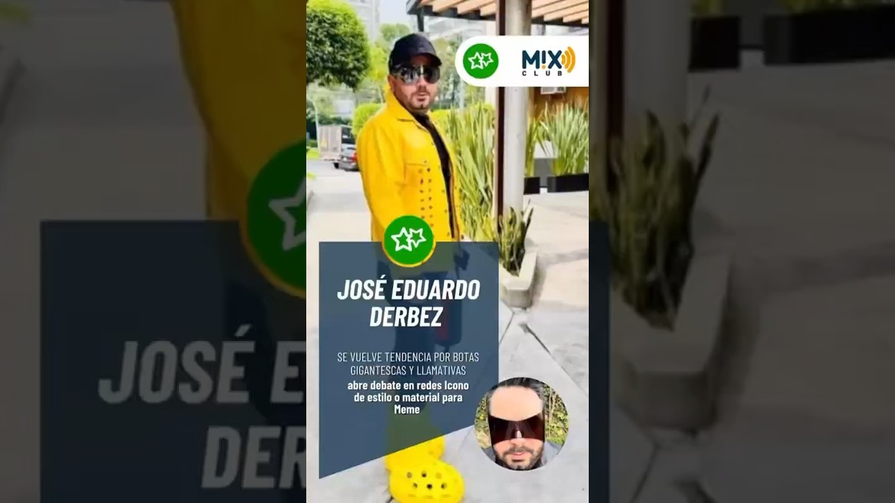 #JoséEduardoDerbez saca botas gigantes y enciende el chisme en redes.