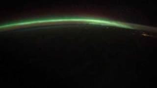 Aurora Borealis over North America
