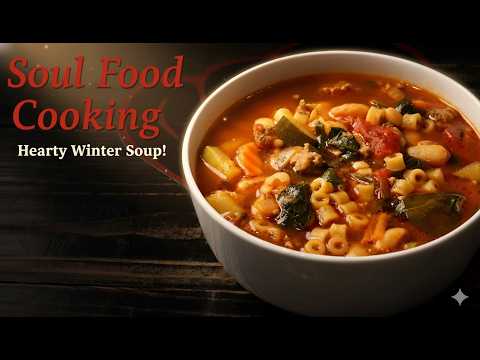 The BEST Hearty Italian Sausage Soup - My Family's Favorite!