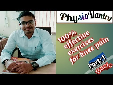 7 Best Home exercises for knee pain // strengthening exercises for osteoarthritis.