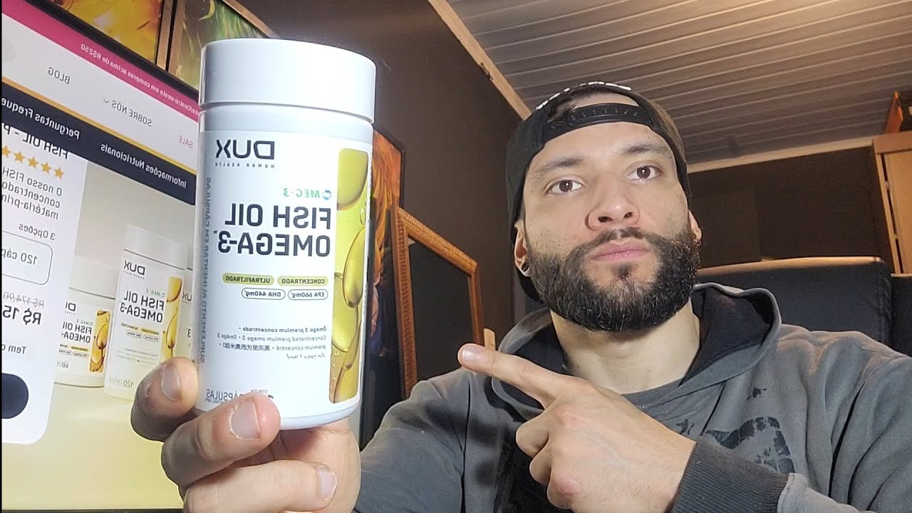 Miniatura da avaliação em vídeo de Suplemento Fish Oil Ômega 3 Dux Nutrition 180 Cápsulas