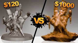 I asked $120 and $1000 artists on Fiverr to make the same Warhammer