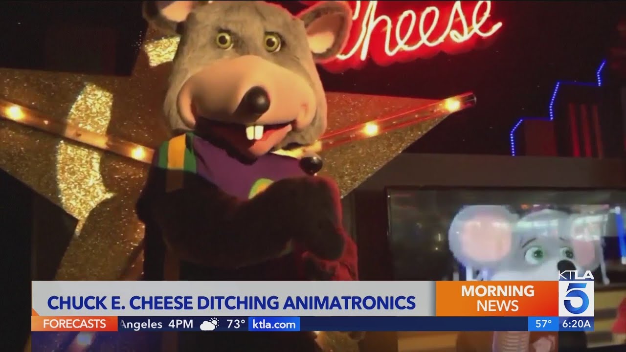 Chuck E. Cheese is getting rid of its animatronic bands, except here