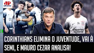 ‘Evidentemente, essa classificação do Corinthians foi…’; Mauro Cezar é direto após 3×1 no Juventude