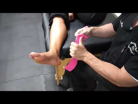 Fix Posterior Shin splints - kinesiotape