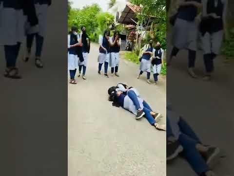 School life college girl bigade hue Papa ka pari video status2025