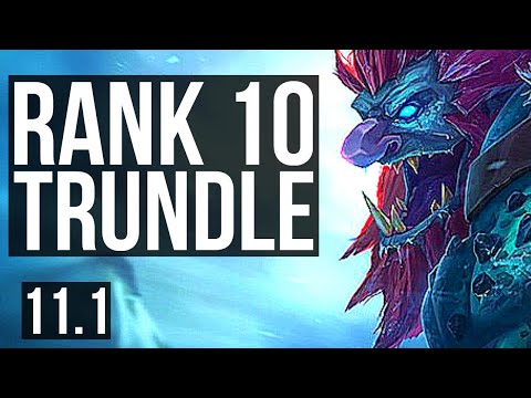 TRUNDLE vs REK'SAI (JUNGLE) | Legendary, 13/4/9, Rank 10 Trundle | NA Master | v11.1