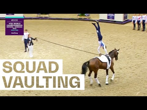 Perfect Start for French Squad 🇫🇷 | Vaulting | ECCO FEI World Championships