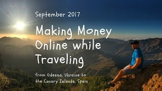 Online Income: Digital Nomad in Odessa and Gran Canaria