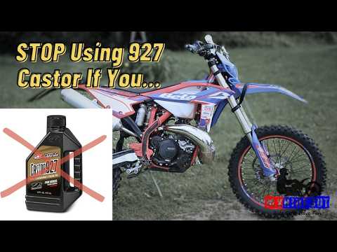Is 927 Castor Oil The BEST For Trail Riding A 2 Stroke Dirt Bike?