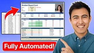 Make a Dynamic Report Card in Excel