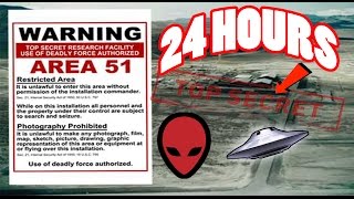 (ALMOST DIED) 24 HOUR OVERNIGHT in AREA 51 GONE WRONG | OVERNIGHT CHALLENGE in AREA 51 (GUARD CHASE)