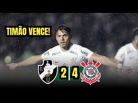 VASCO 2 X 4 CORINTHIANS | MELHORES MOMENTOS | 36ª RODADA BRASILEIRÃO 2023