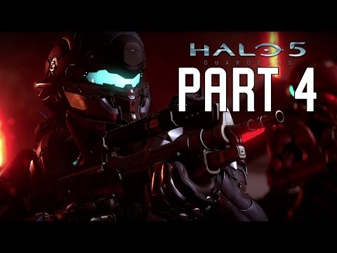 Halo 5 Guardians Walkthrough Part 4 - Mission 4 | Meridian Station