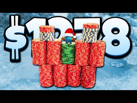 Making PILES OF CASH at Texas $1/2 Low Stakes!! $200/hr! | Wolfmas Poker Day #1